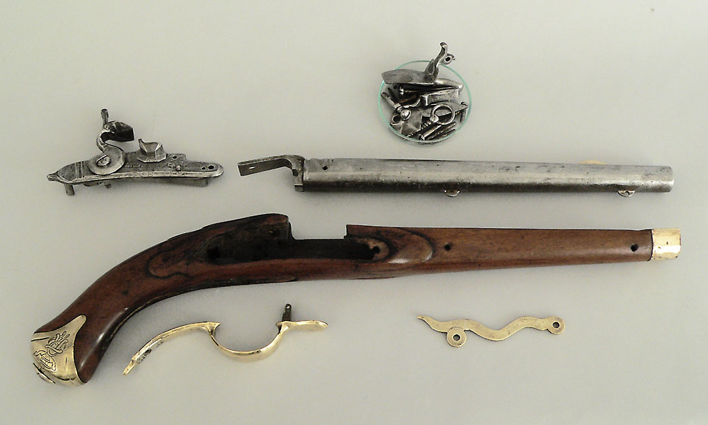 Steinschlosspistole, nach 1800, Militärhistorisches Museum der Bundeswehr